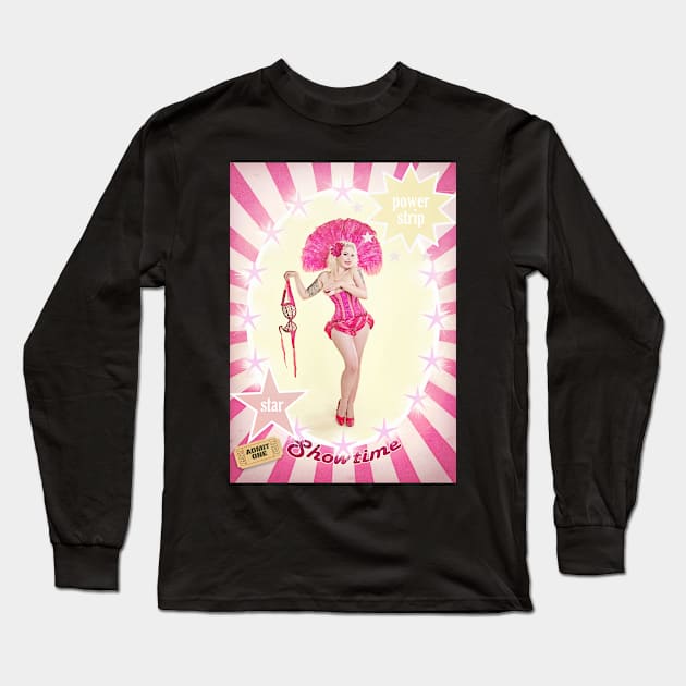 It's Showtime! Long Sleeve T-Shirt by j-maya